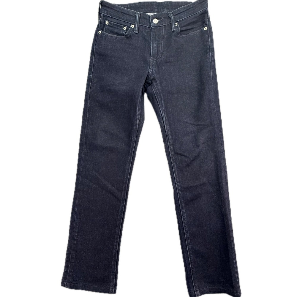 Levi's 511 Slim Fit Jeans Mens‎ 29x30 Dark Indigo Blue Stretch Denim